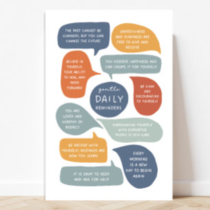 Genetiskt vardagsmat påminner om Social Emotional Poster
