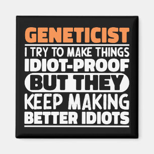 Genetist, jag försöker göra Sak funn, genetisk Magnet