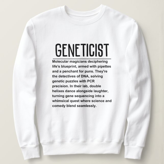 Genetist T Shirt (Design framsida)