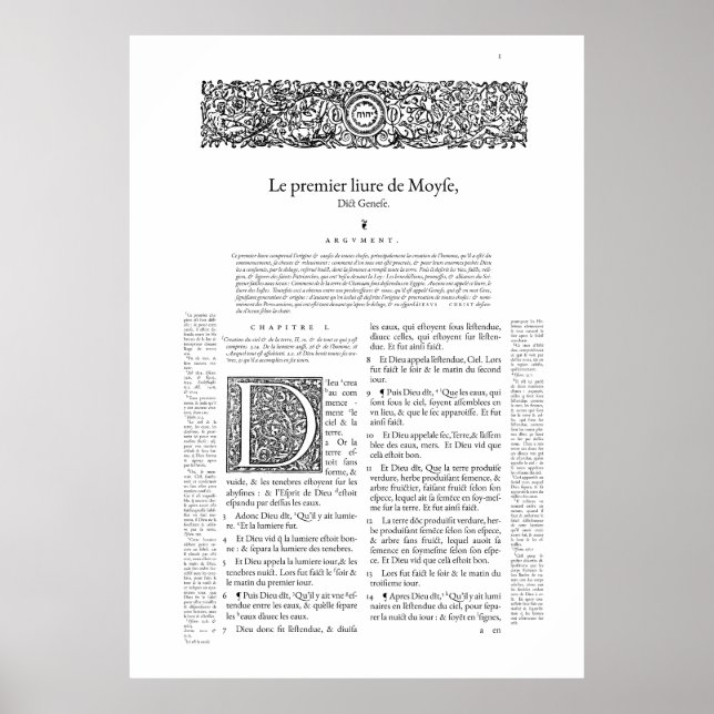 Genève 1564 poster (Framsidan)