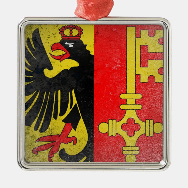 Genève Julgransprydnad Metall (Framsidan)