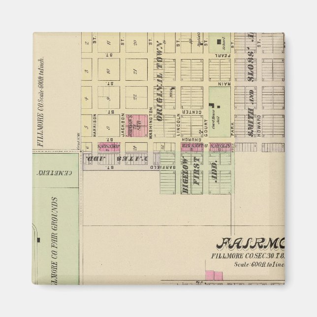 Genève, Nebraska Magnet (Framsidan)