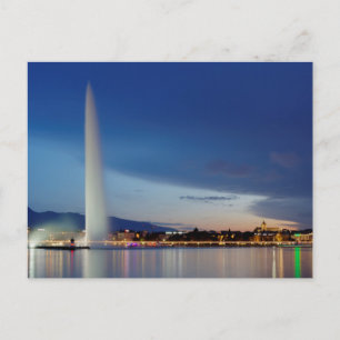 Genève-panorama, Schweiz Vykort