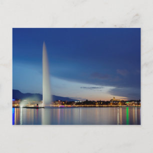 Genève-panorama, Schweiz Vykort