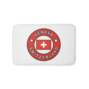 Genève, Schweiz Badrumsmatta