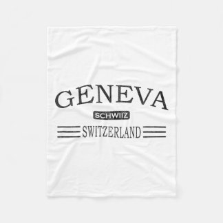 Geneve schweiz - geneve schweiz - fleecefilt