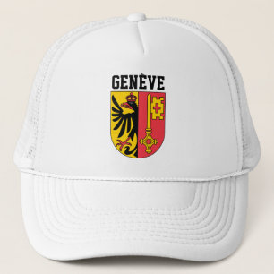 Genève, Schweiz - jackande av arm Keps