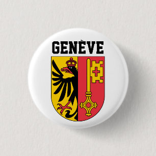 Genève, Schweiz - jackande av arm Knapp