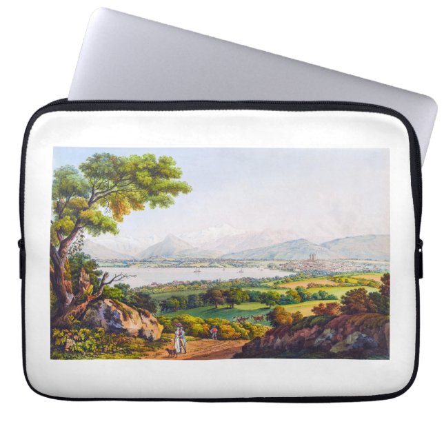 Genève, Schweiz Laptop Fodral (Framsidan)