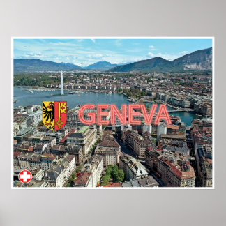 Genève - Schweiz Poster