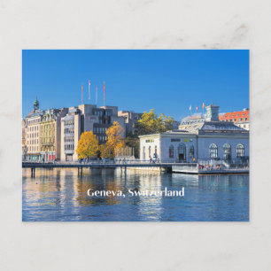Genève, Schweiz Vykort