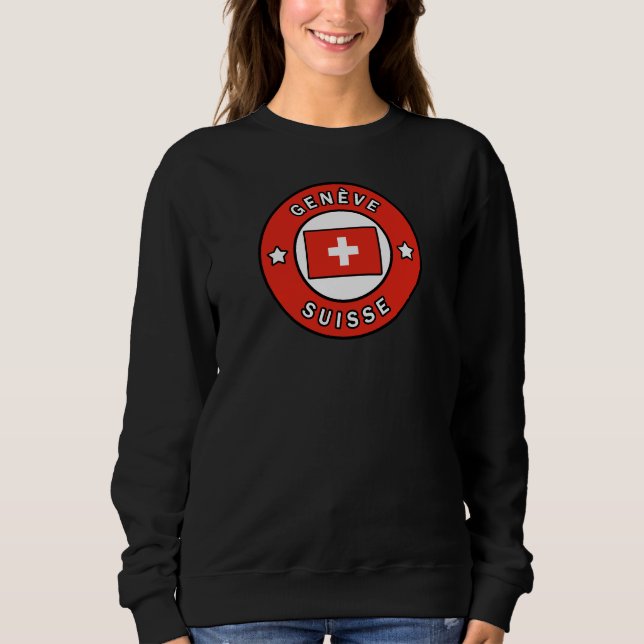 Genève Suisse T Shirt (Framsida)