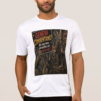 Genèvekonventionerna? Konventioner är för nördarna T Shirt