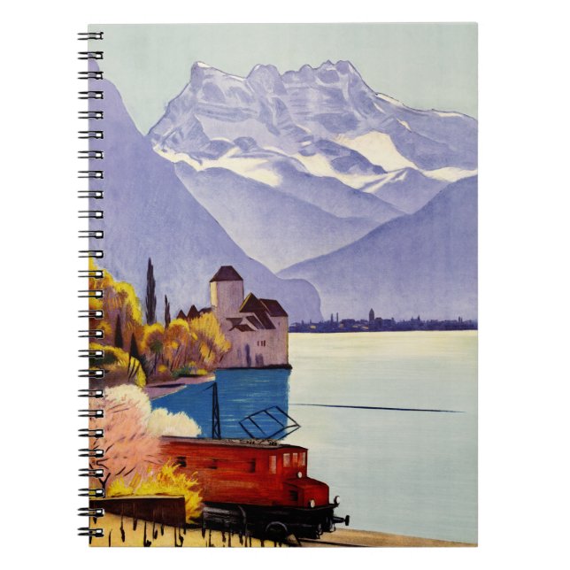 Genèvesjön Resa Anteckningsbok (Framsidan)