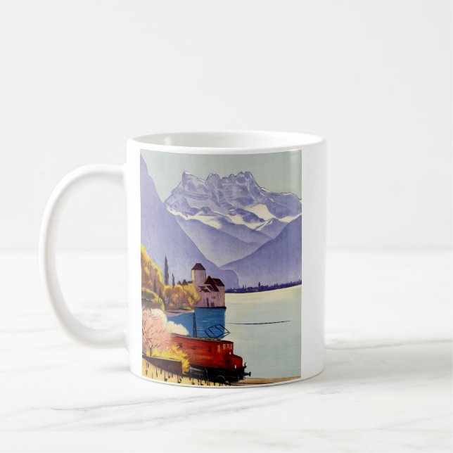 Genèvesjön Resa Kaffemugg (Vänster)
