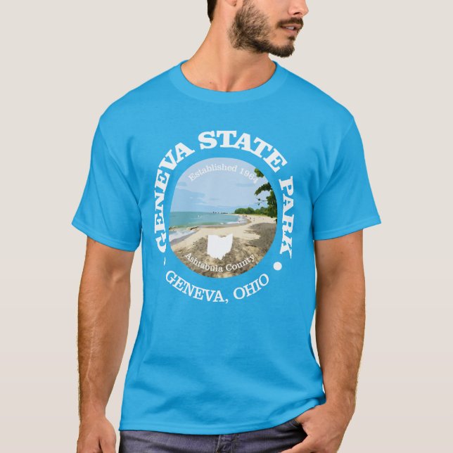Genèvestatsparken (SP) T Shirt (Framsida)