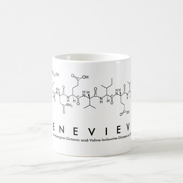 Genevieve peptide namn mugg (Center)