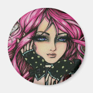 "Genevieve" Steampunk Fairy Magnet