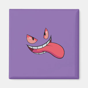 Gengar Fläkt Art Fridge Magnet: Speldesign Magnet