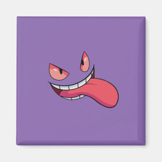 Gengar Fläkt Art Fridge Magnet: Speldesign Magnet