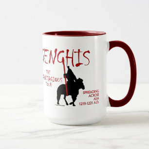 Genghis "Kahn-tagious" turnerar (muggen/Stein) Mugg