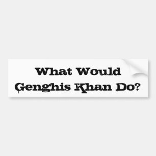 Genghis Khan bildekal