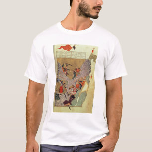 Genghis Khan (c.1162-1227) som in slåss kinesen Tee
