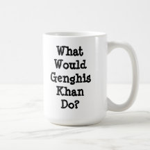 Genghis Khan kaffemugg