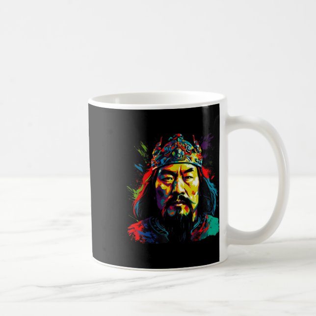 Genghis Khan Krig Conquerer Kaffemugg (Höger)