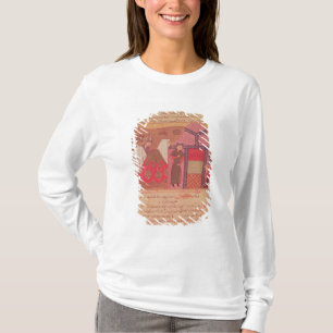 Genghis Khan utanför hans tält T Shirt