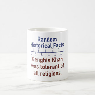 Genghis Khan var tolerant mot alla religioner - Hi Kaffemugg