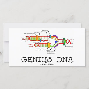 Geni-DNA (DNA Replication Humor)