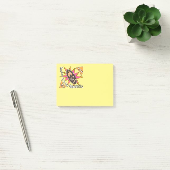 Genialiteten ligger i matematiken post-it block (Kontor)
