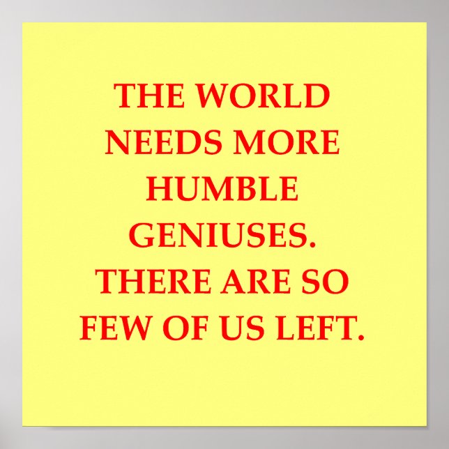 genialt skämt poster (Framsidan)