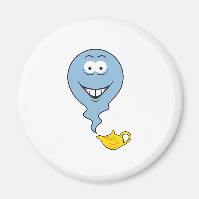 Genie Ansikte Magnet (Framsidan)