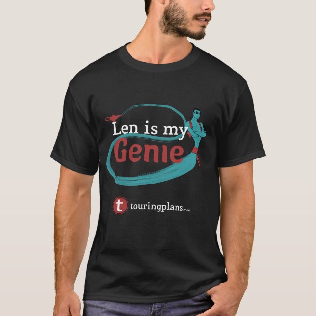 Genie Aqua T Shirt (Framsida)