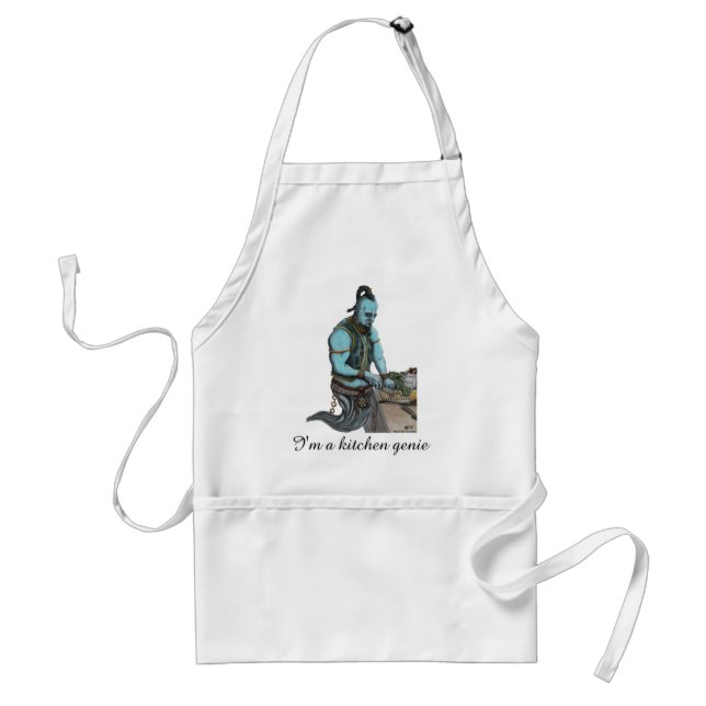 Genie Cooking Kitchen Magic Apron Förkläde (Framsidan)