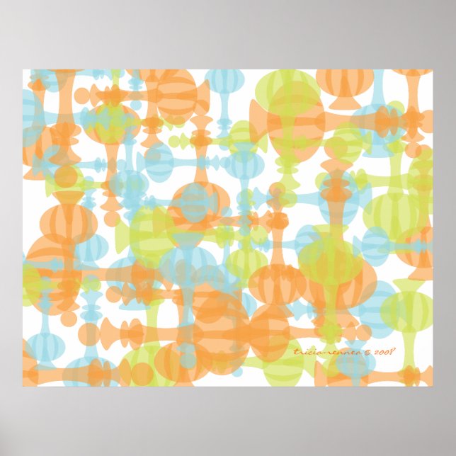 Genie Flaska Delight Poster (Framsidan)