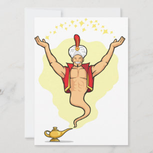 Genie Granting Wish