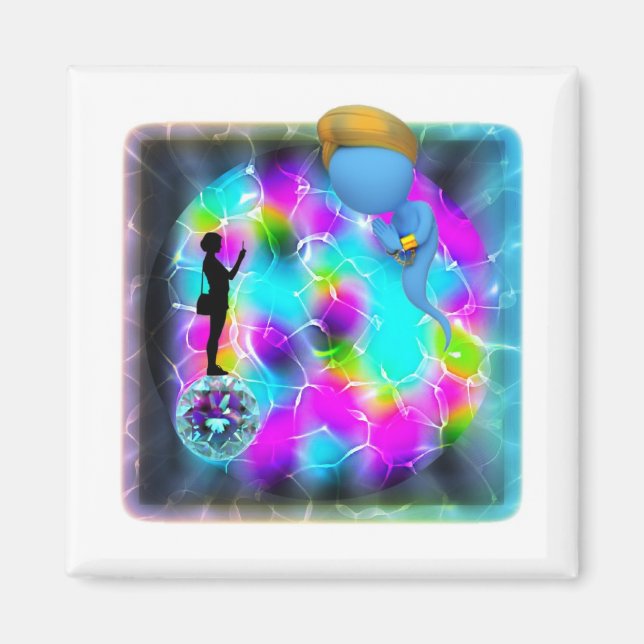 Genie-kod Magnet (Framsidan)