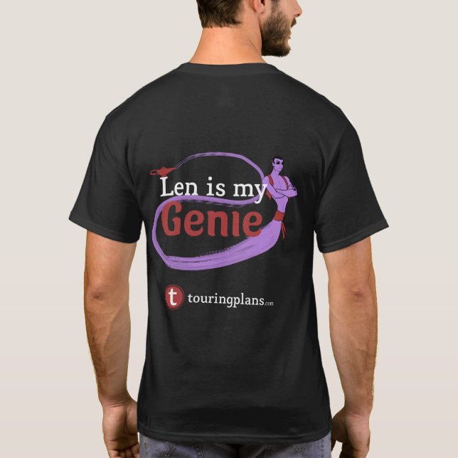 Genie Lila Red T Shirt (Baksida)