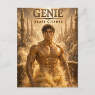 Genie mässingscitadel Mörk Cinema Vykort