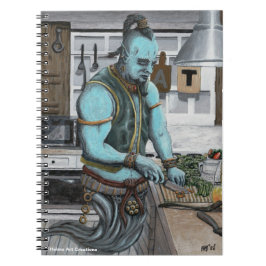 Genie Matlagning Kök Magi Grafisk Anteckningsbok