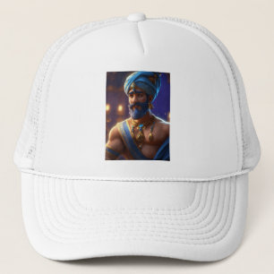 Genie Olezed - Magic Lamp T-Shirt Design Keps
