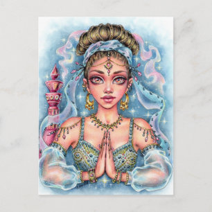 Genie Postcard Vykort