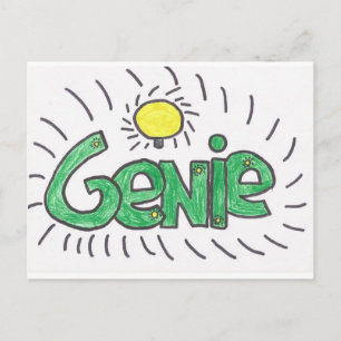 Geniuppfinnelse Vykort