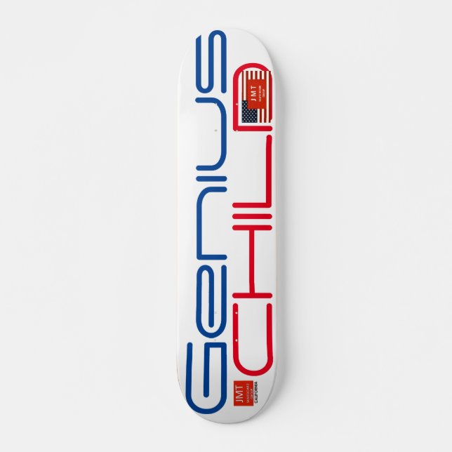 GENIUS CHILD JMT 7 3/4" Skateboard Deck (Framsida)
