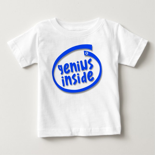 Genius Inside Tshirt Tee Shirt (Framsida)