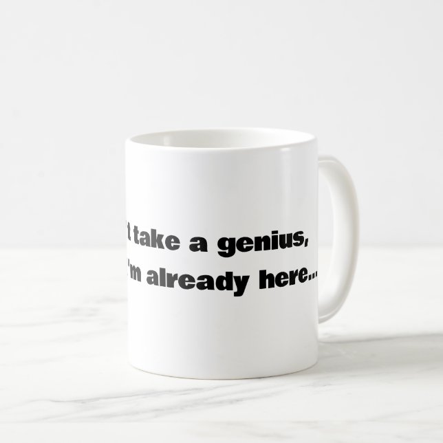 Genius Kaffemugg (Framsida höger)