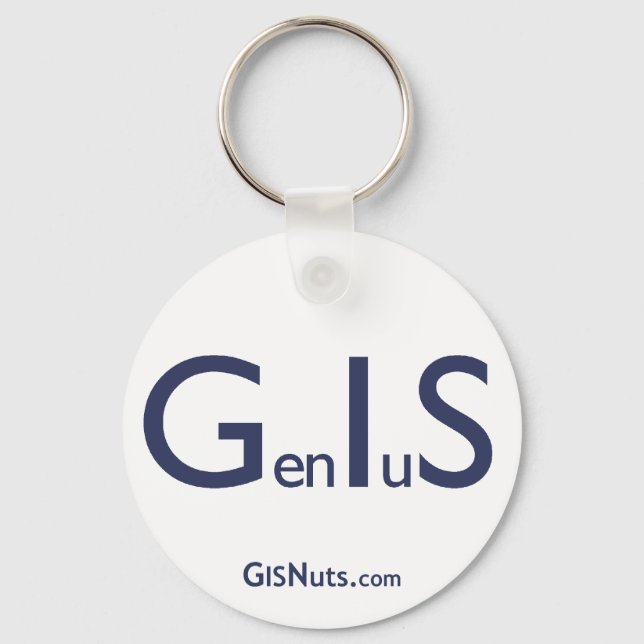 GenIuS Keyhain Nyckelring (Framsida)